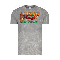 Cloud Rock baking through the snow Vintage Tee - FaDigitalArtStudio