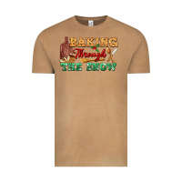 Vintage Camel baking through the snow Vintage Tee - FaDigitalArtStudio