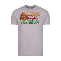 Vintage Zinc baking through the snow Vintage Tee - FaDigitalArtStudio