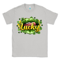 Moon Dust St. Patrick's Day lips lucky Classic Tee - HowdyJamesFarm