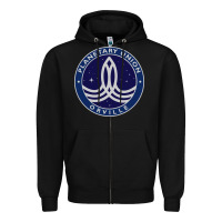 Black The Orville Zipper Hoodie - DesigneFamous