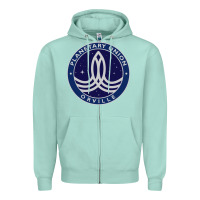 Seafoam The Orville Zipper Hoodie - DesigneFamous