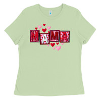 Matcha Mother's Day mama hearts Ladies Tee - FaDigitalArtStudio
