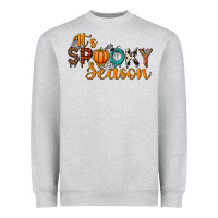 Heather Grey it's spooky seanson Heavyweight Sweatshirt - JahusDesignShop