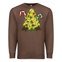 Chestnut Lightning Softball Christmas Tree Premium Sweatshirt - RanaPortraitStore