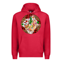 Cardinal Christmas chicken Premium Hoodie - Artiststas