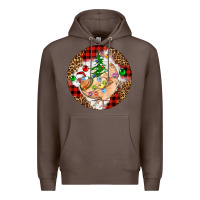 Coffee Christmas chicken Premium Hoodie - Artiststas