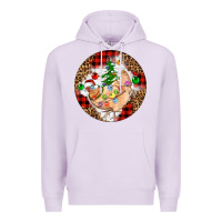 Lilac Christmas chicken Premium Hoodie - Artiststas