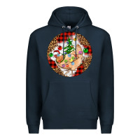 Navy Christmas chicken Premium Hoodie - Artiststas