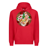 Red Christmas chicken Premium Hoodie - Artiststas