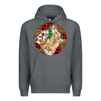 Rock Christmas chicken Premium Hoodie - Artiststas