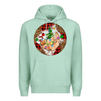 Seafoam Christmas chicken Premium Hoodie - Artiststas
