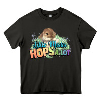 Asphalt Little mister hops a lot Easter day Heavy Core Tee - HowdyJamesFarm