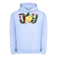 Pigment Grape Ice Christmas Joy With Chick Urban Hoodie - RanaPortraitStore
