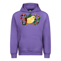 Tulip Christmas Joy With Chick Urban Hoodie - RanaPortraitStore