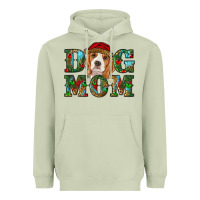 Matcha Christmas Beagle Dog Mom Heavyweight Hoodie - RanaPortraitStore