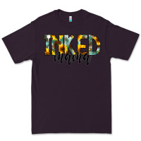 Plum Inked Mama Premium Tee - CowCowDesign