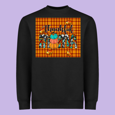 Thankful Tumbler Heavyweight Sweatshirt Designed By Jahusdesignshop