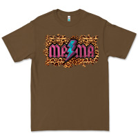 Cacao Leopard Mama Lightning Premium Tee - RanaPortraitStore