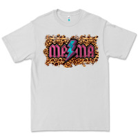 Dove Grey Leopard Mama Lightning Premium Tee - RanaPortraitStore