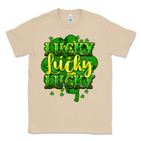 Mushroom lucky lucky lucky clover St. Patrick's Classic Tee - HowdyJamesFarm