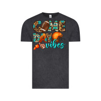 Vintage Black game day vibes Vintage Tee - BundleAndBundleShop