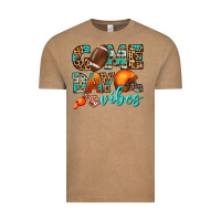 Vintage Coffee game day vibes Vintage Tee - BundleAndBundleShop