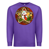 Purple Snowman Christmas Premium Sweatshirt - RanaPortraitStore