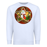 White Snowman Christmas Premium Sweatshirt - RanaPortraitStore