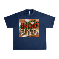 Navy baseball dad tumbler Urban Heavy Tee - BundleAndBundleShop