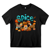 Black thanksgiving spice mom pilgrim cow Heavy Core Tee - Jasminsmagicworld