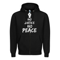 Black resist liberal Zipper Hoodie - DesigneFamous