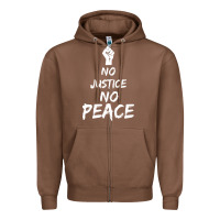 Chestnut resist liberal Zipper Hoodie - DesigneFamous