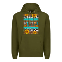 Army Green Welcome fall Premium Hoodie - Artiststas