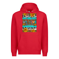 Red Welcome fall Premium Hoodie - Artiststas