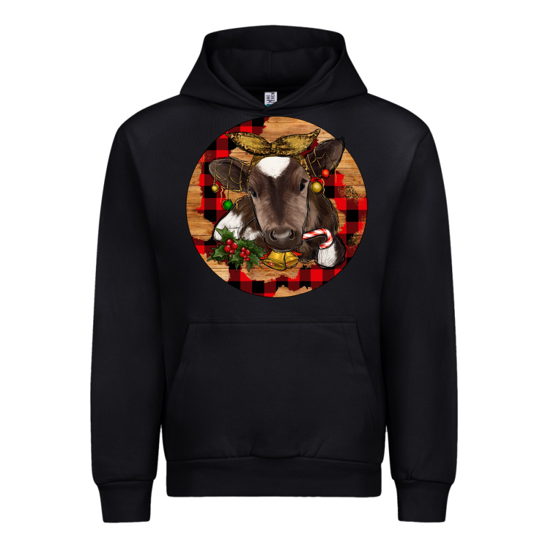 Christmas Baby Cow Urban Hoodie by RanaPortraitStore | Teevron