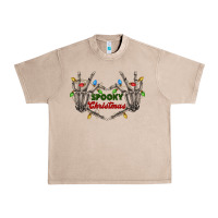 French Oak spooky christmas skeleton hands Urban Heavy Tee - FaDigitalArtStudio