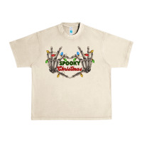 Sandshell spooky christmas skeleton hands Urban Heavy Tee - FaDigitalArtStudio