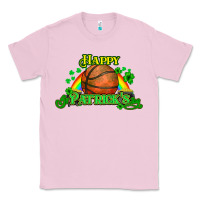 Bubblegum Pink St. Patrick's Day Basketball Classic Tee - HowdyJamesFarm