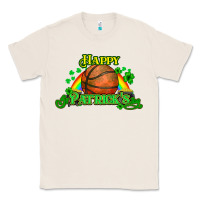 Natural St. Patrick's Day Basketball Classic Tee - HowdyJamesFarm