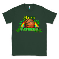 Sports Green St. Patrick's Day Basketball Classic Tee - HowdyJamesFarm