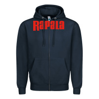 Navy Rapala Fishing Zipper Hoodie - DesigneFamous