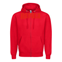 Red Rapala Fishing Zipper Hoodie - DesigneFamous