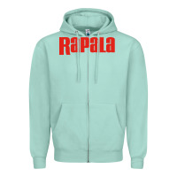 Seafoam Rapala Fishing Zipper Hoodie - DesigneFamous