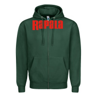Sports Green Rapala Fishing Zipper Hoodie - DesigneFamous