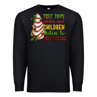 Black Tree tops glisten and children listen to nothing Premium Sweatshirt - RanaPortraitStore