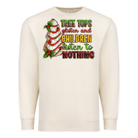 Sandshell Tree tops glisten and children listen to nothing Premium Sweatshirt - RanaPortraitStore