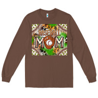 Chestnut Baseball Mom Long Sleeve Tee - CowhideDigitalArt