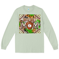 Matcha Baseball Mom Long Sleeve Tee - CowhideDigitalArt