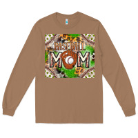 Toasted Coconut Baseball Mom Long Sleeve Tee - CowhideDigitalArt